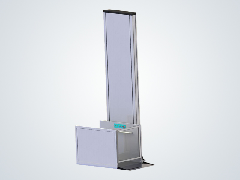 Aluminum wheelchair lift