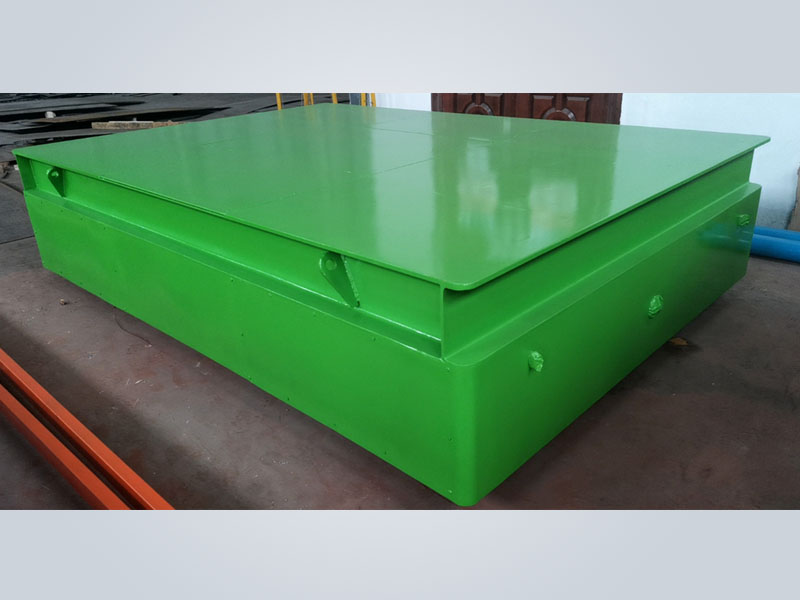 Trackless transfer cart