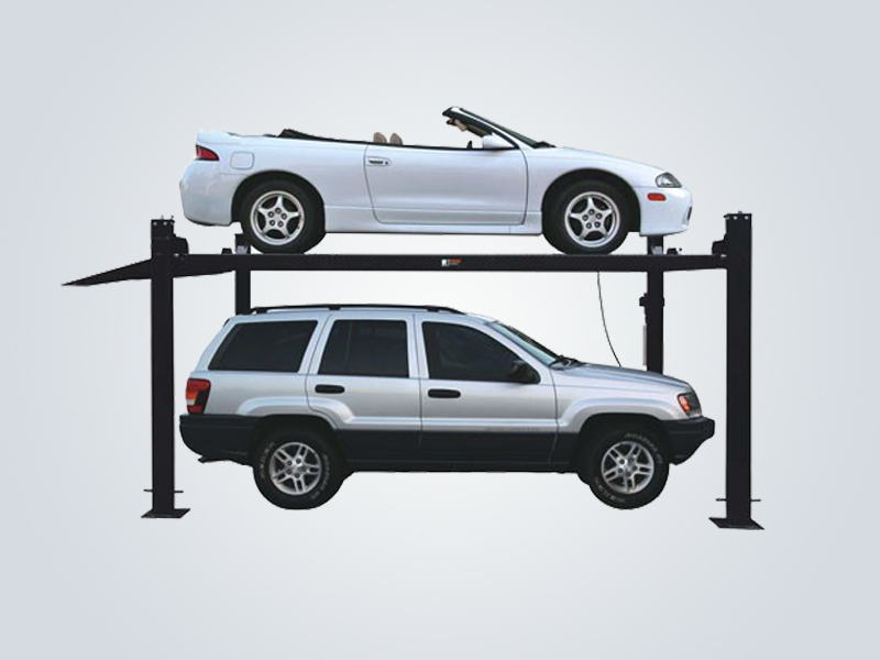 Four post car parking lift