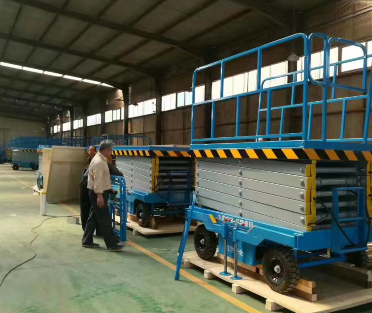 AC power mobile scissor lift