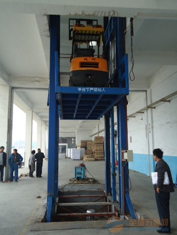 Vertical car lift