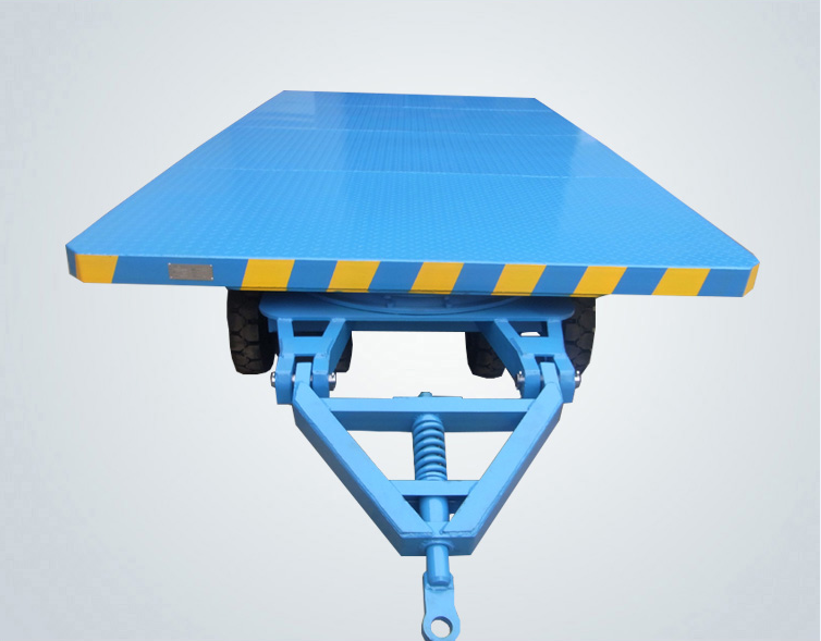 Towed transfer cart
