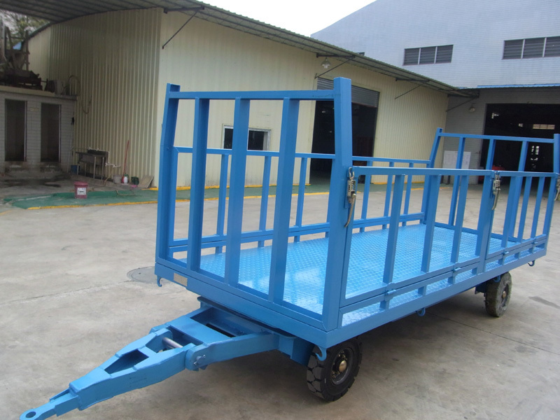 Towed transfer cart