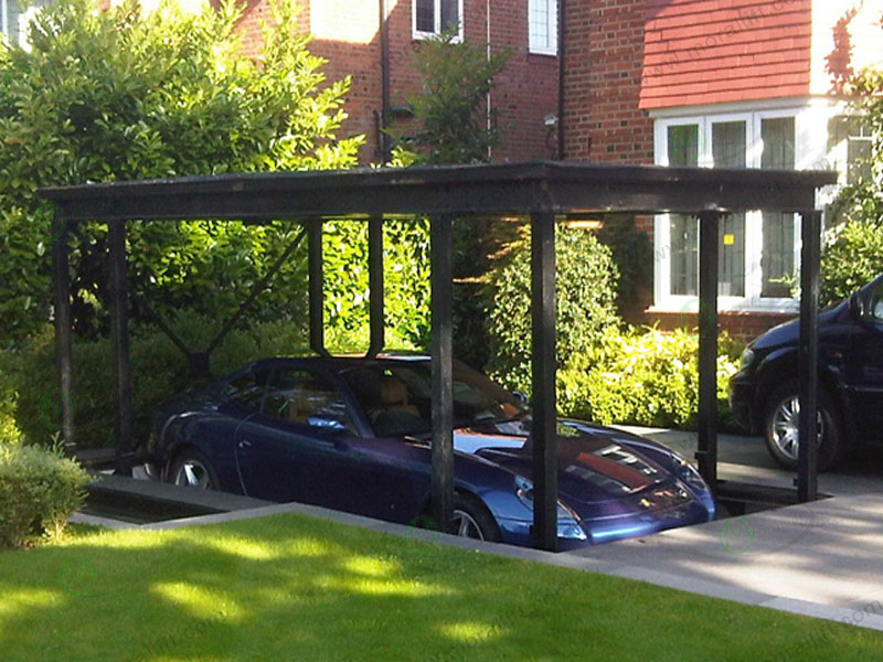 Double deck car lift
