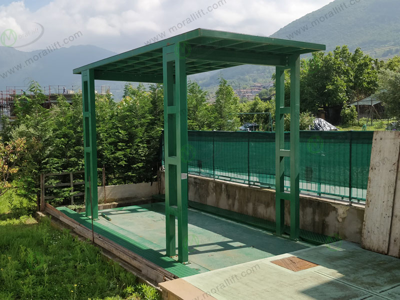 Double deck car lift