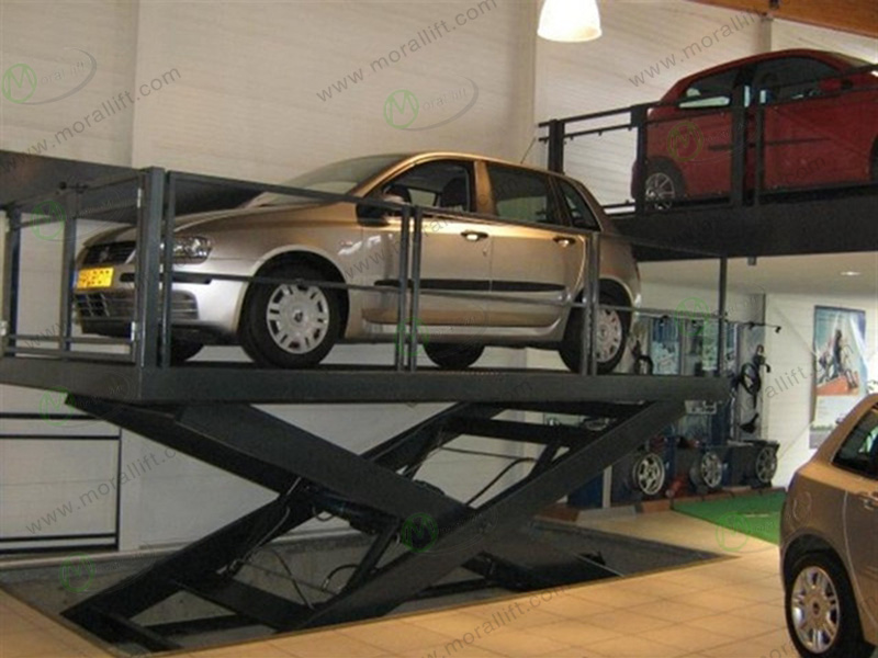 Single scissor car lift