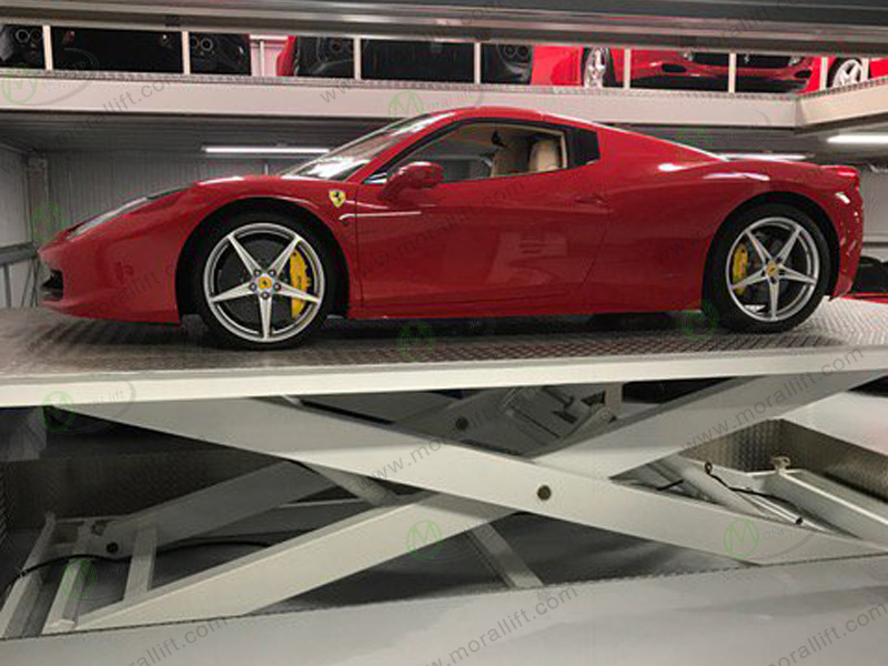 Single scissor car lift