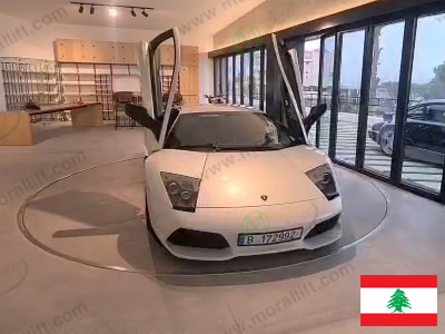 Car turntable installed in Lebanon