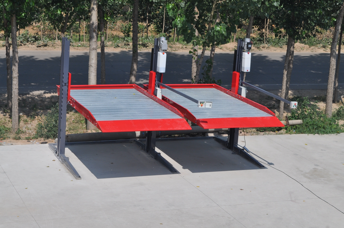 Two post car parking lift