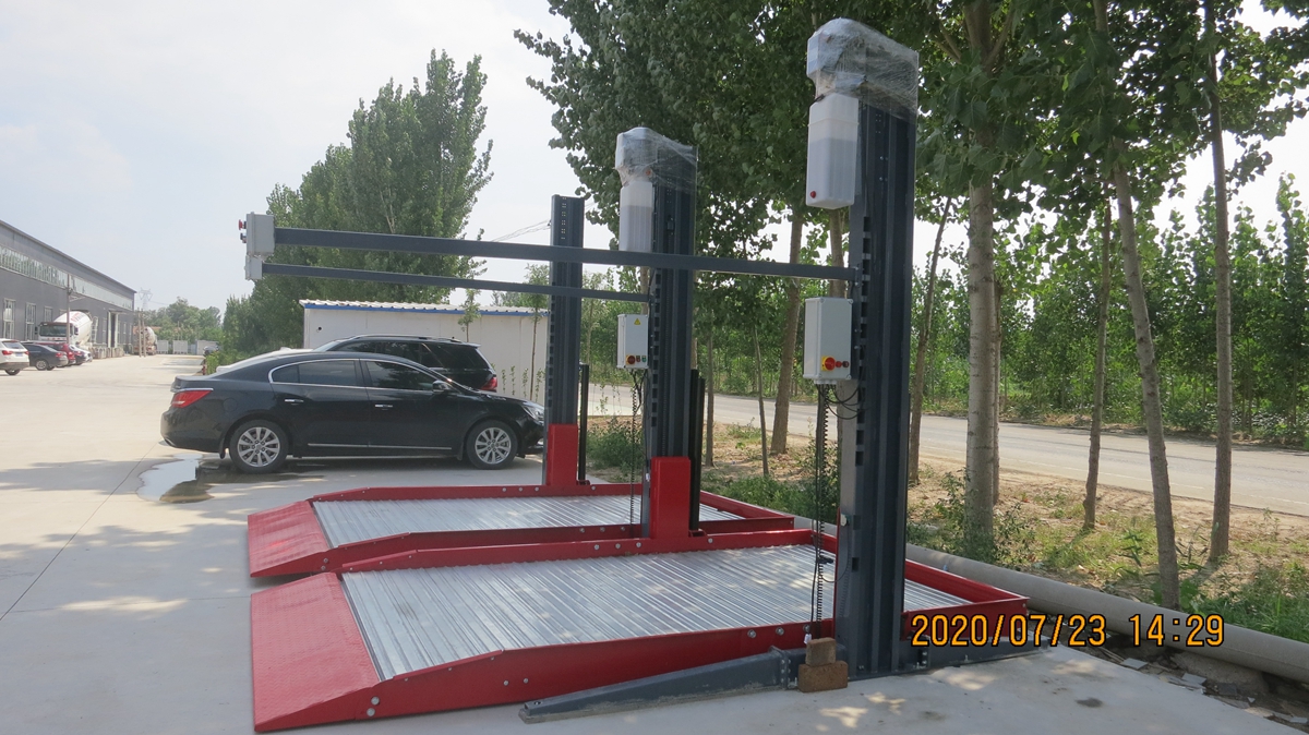 Two post car parking lift
