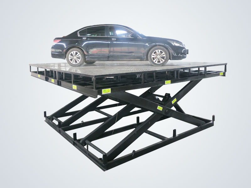 Lifting with revolving platform
