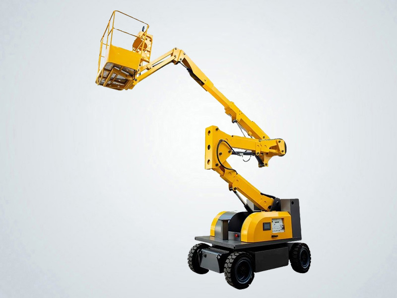 Self-propelled articulating boom lift