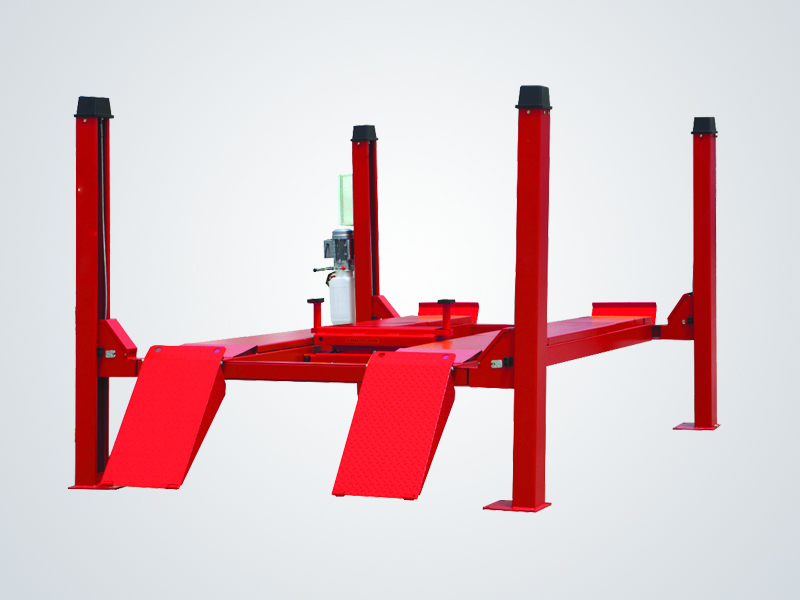 Four-post car lift